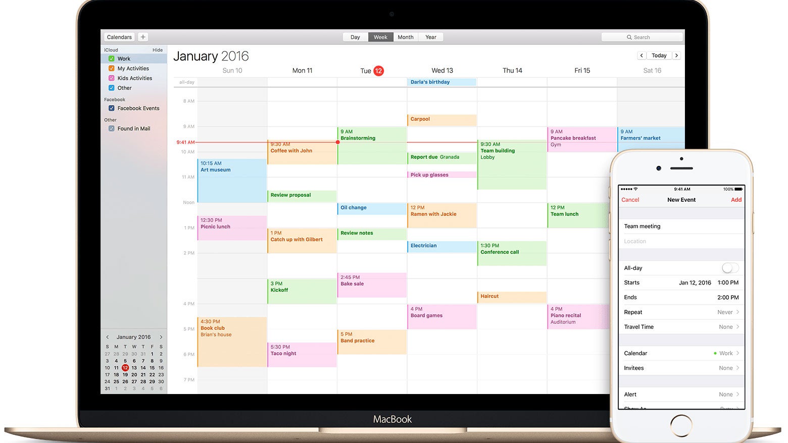 to do applinked to calendar for mac